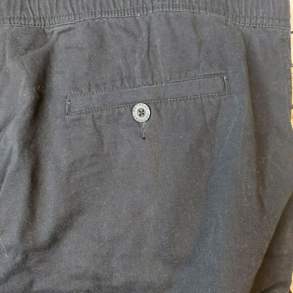 Retreat Men's Elastic Waist Drawstring Black Shorts sz 42 - Picture 6 of 11
